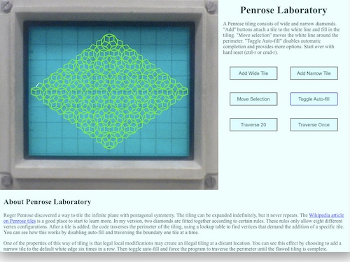Penrose app screenshot